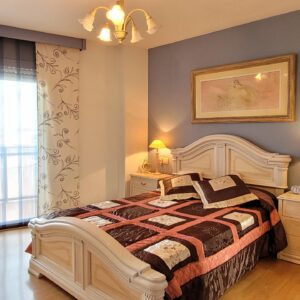 Piso acogedor y bien distribuido.