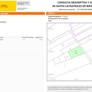 Finca rústica, en venta, muy cerca de Mollerussa.